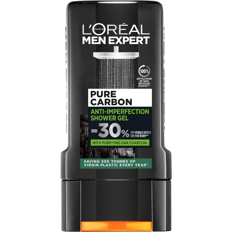 L'Oreal Paris Men Expert Pure Carbon Anti-Imperfection Shower Gel 300 ml thumbnail