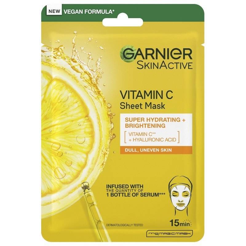Garnier Skinactive Vitamin C Tissue Mask 1 Piece thumbnail