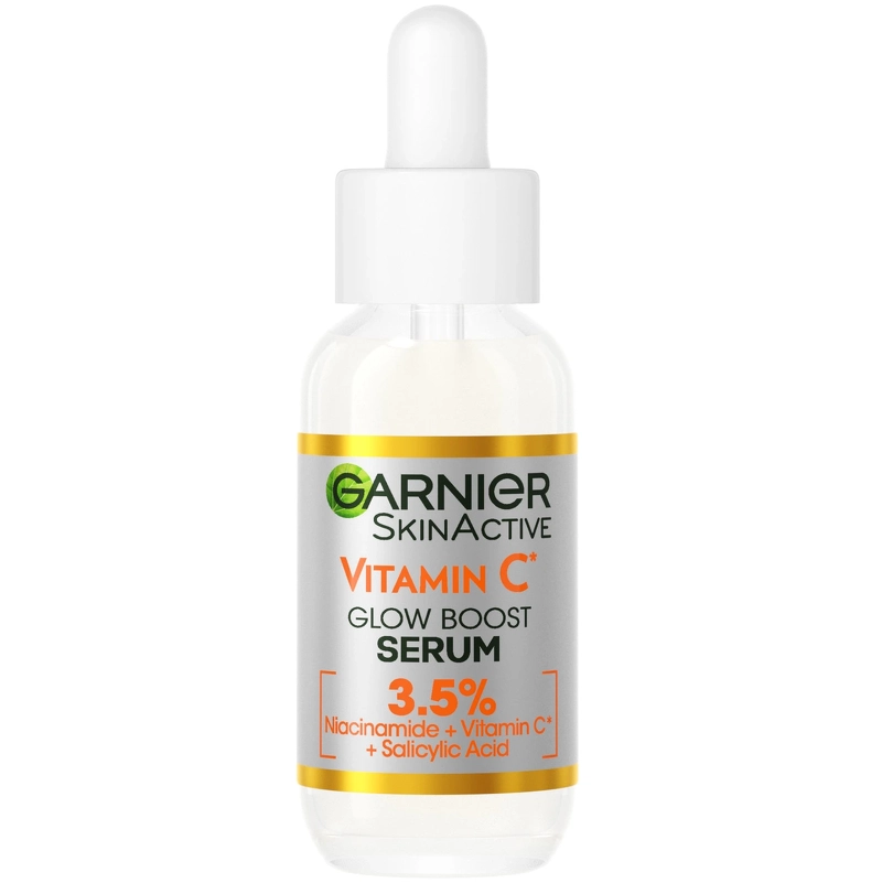 Se Garnier SkinActive Vitamin C Glow Boost Serum 30 ml hos NiceHair.dk