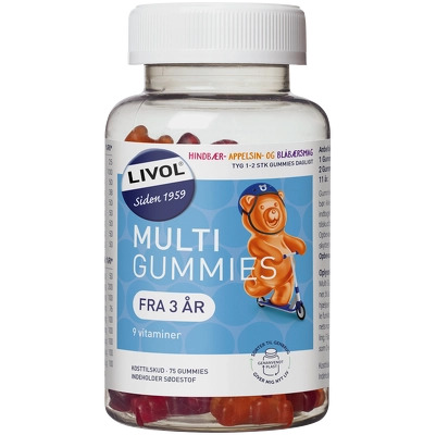 Livol Gummies Multi Original 75 Pieces