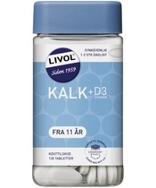 Livol Kalk + D3 vitamin 225 Pieces 