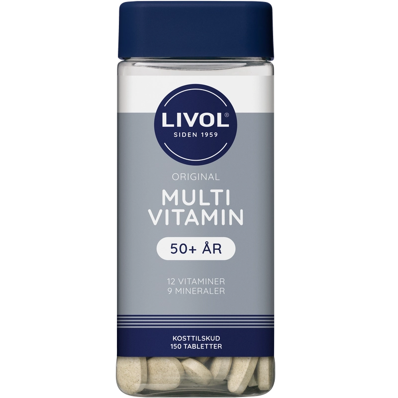 Vintilbud Livol Multivitamin 50 150 Pieces køb billig