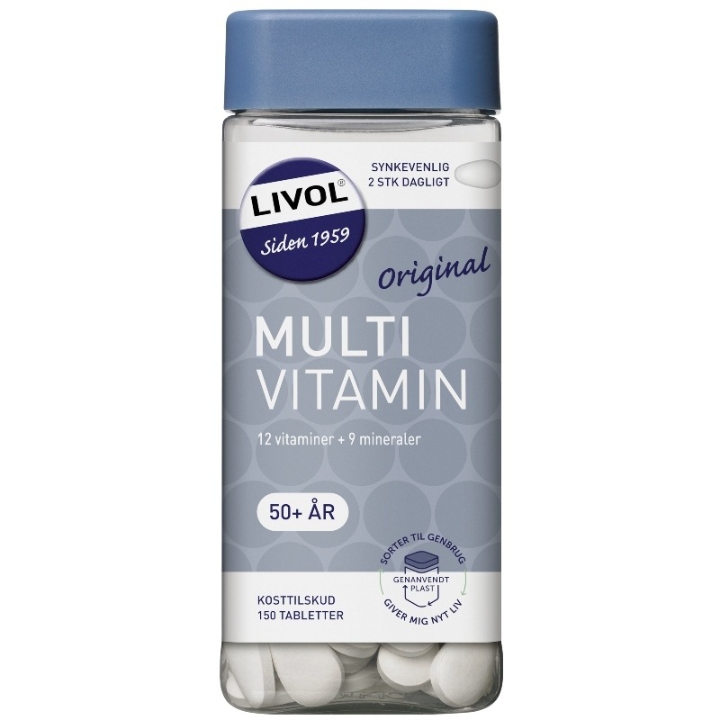Livol Multivitamin 50+ 150 Pieces thumbnail
