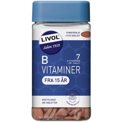 Livol B-vitamin 280 Pieces