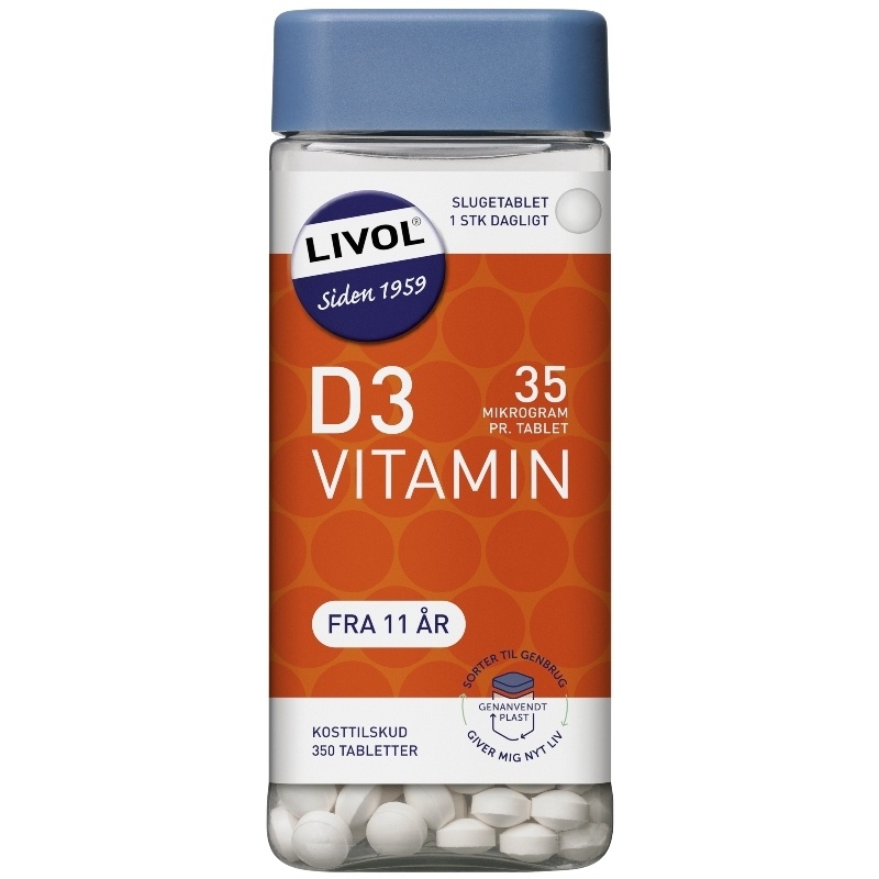 Livol D3 vitamin 350 Pices thumbnail