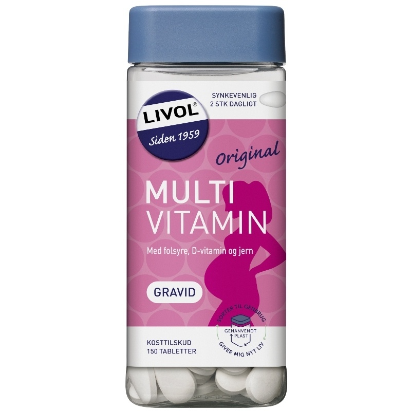 Livol Multivitamin Gravid 150 Pieces thumbnail