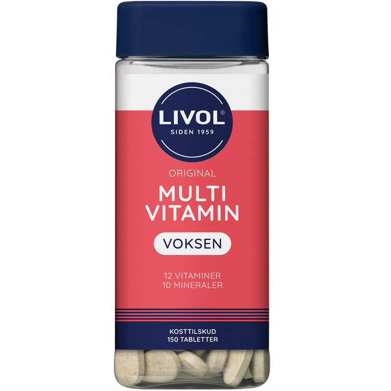 Livol Multi Vitamin Original Voksen 150 stk.