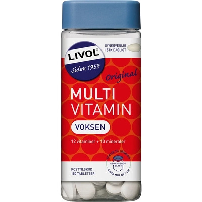 Livol Multivitamin Voksen 150 Pieces