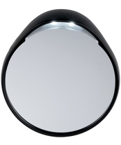 Tweezerman Tweezemate 10x Lighted Mirror - Black 