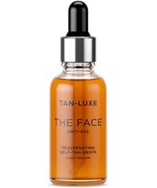 TAN-LUXE The Face Anti-Age Rejuvenating Self-Tan Drops 30 ml - Light/Medium