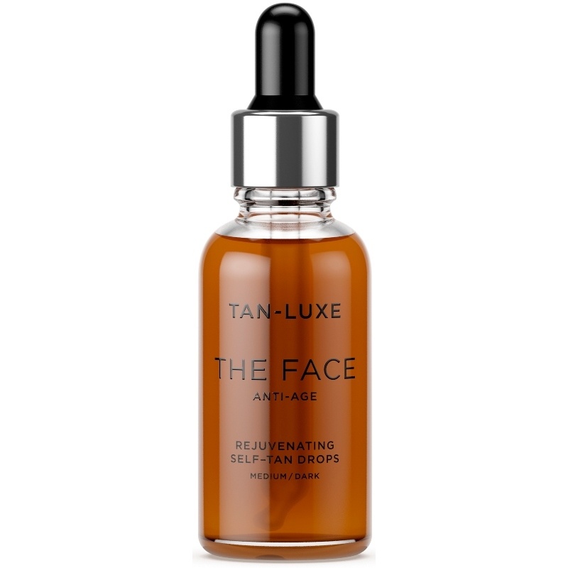 TAN-LUXE The Face Anti-Age Rejuvenating Self-Tan Drops 30 ml - Medium/Dark