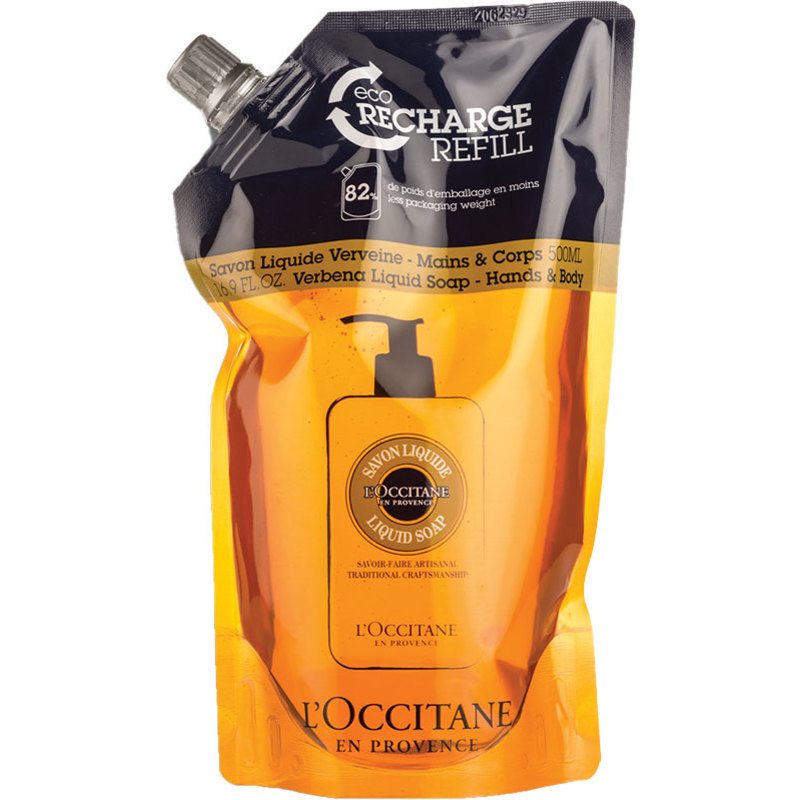 L'Occitane Shea Hand & Body Liquid Soap Refill 500 ml - Verbena thumbnail