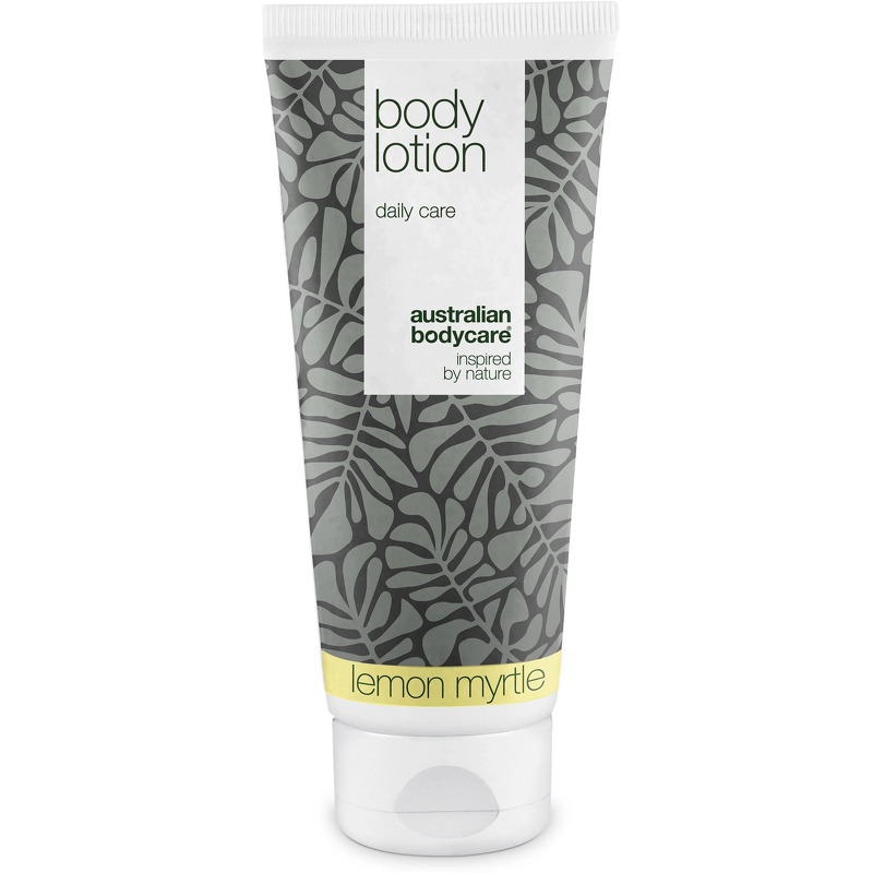 Body Lotion til tør hud og mod bumser â Fugtgivende creme til tør og uren hud på kroppen - Lemon / 200 ml