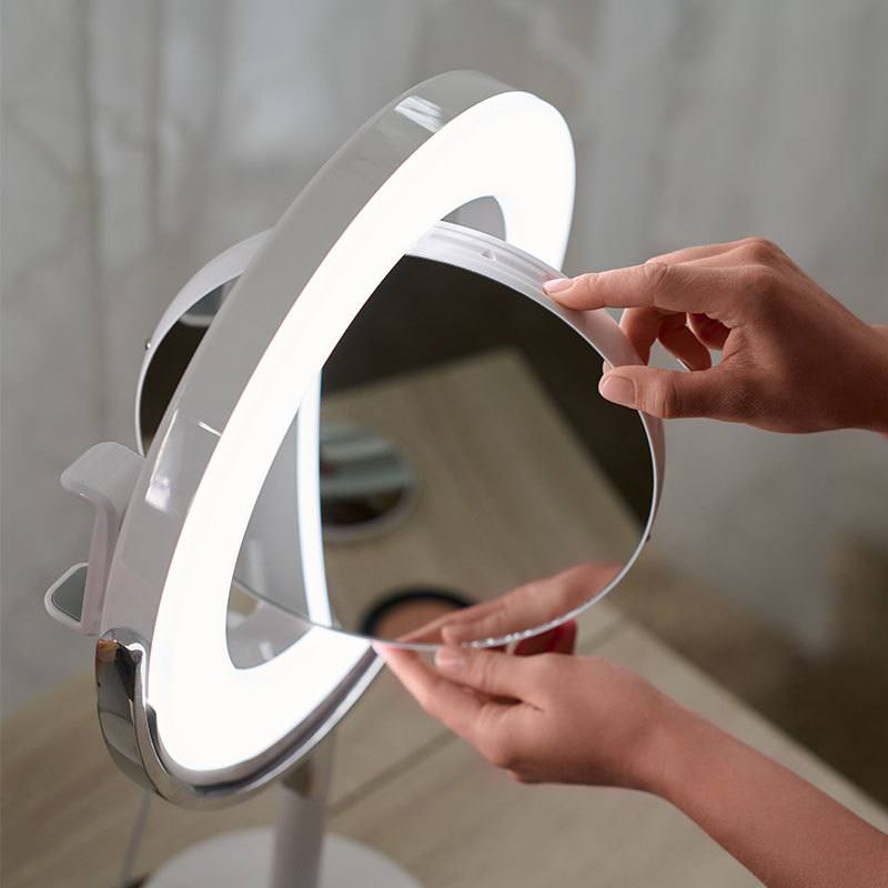 Ilios AllInOne Ring Light & Makeup Mirror
