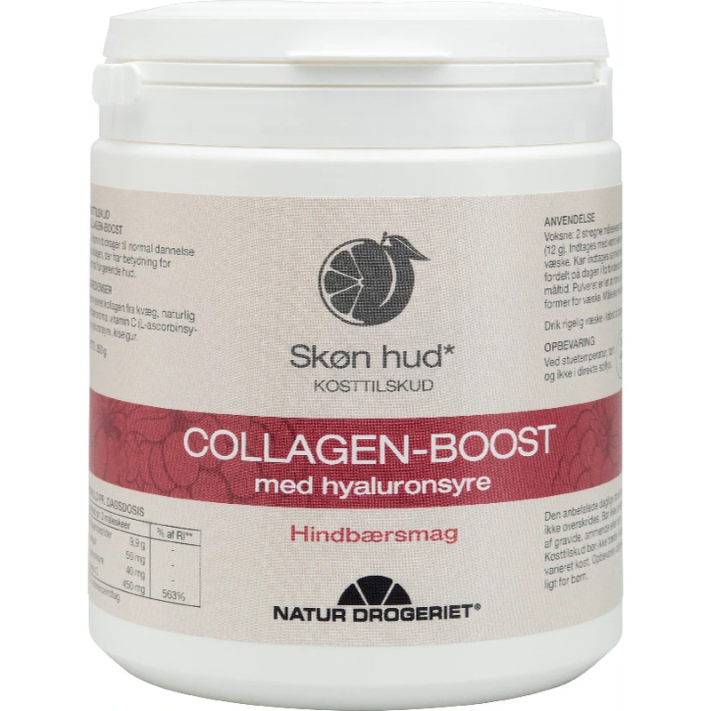 Natur Drogeriet Collagen Boost - Raspberry 350 g