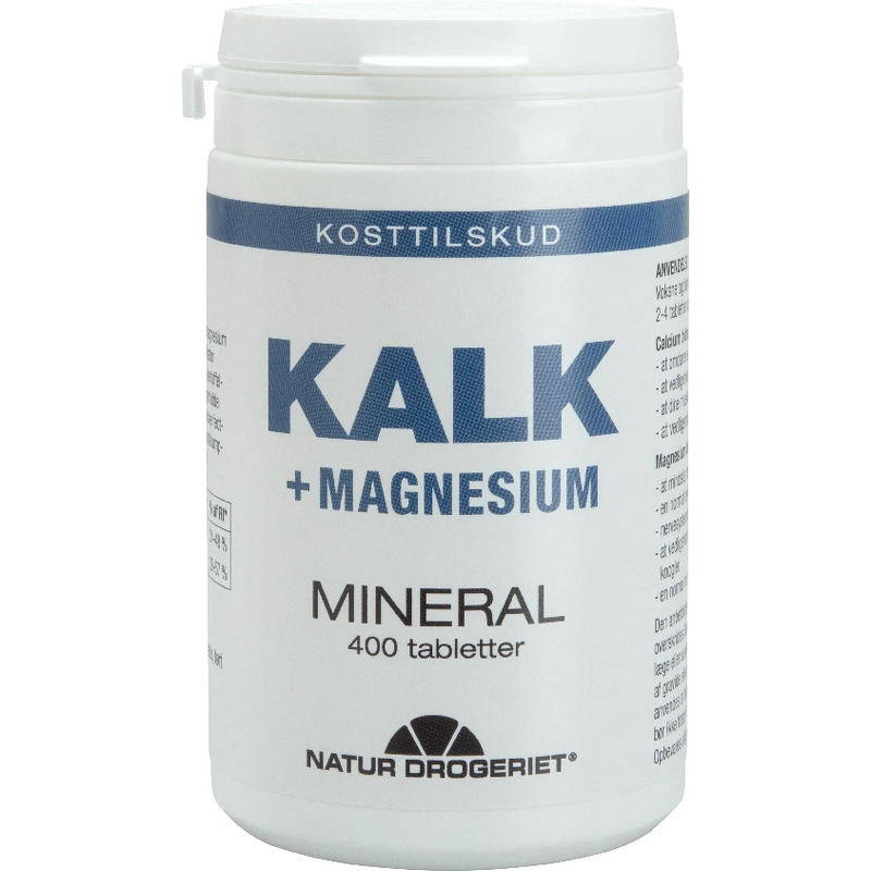 Natur Drogeriet Calcium + Magnesium 400 pieces