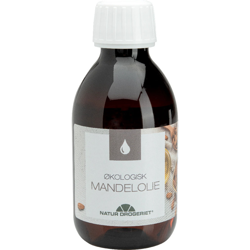 Mandelolie Økologisk - 200 ml - Natur-Drogeriet
