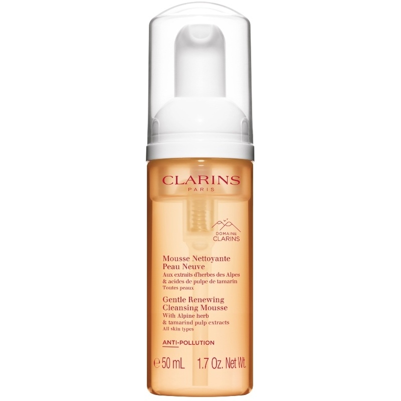 Clarins Gentle Renewing Cleansing Mousse 50 ml (Limited Edition) thumbnail