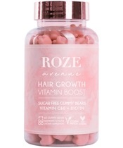 ROZE Avenue Hair Growth Vitamin Boost Gummy Bears 60 Pieces 