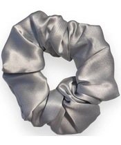 Cillouettes Silke Scrunchie Big - Silver Grey