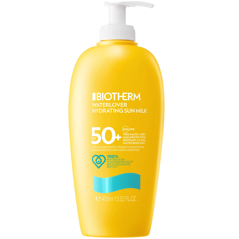 Biotherm Lait Solaire Hydratant Waterlover Hydrating Sun Milk SPF50 - 400 ml (Limited Edition)