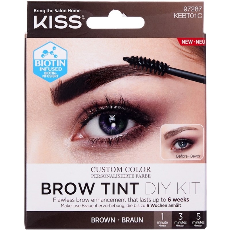 Kiss Brow Tint DIY Kit - Brown thumbnail