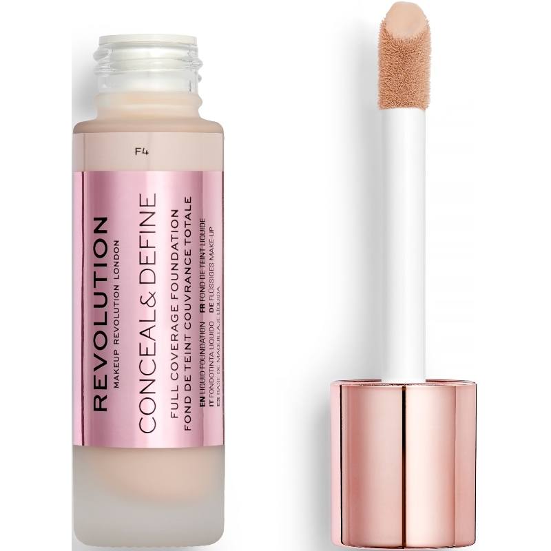 Makeup Revolution Conceal & Define Foundation 23 ml F4