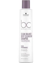 Schwarzkopf BC Clean Balance Deep Cleansing Shampoo 250 ml 