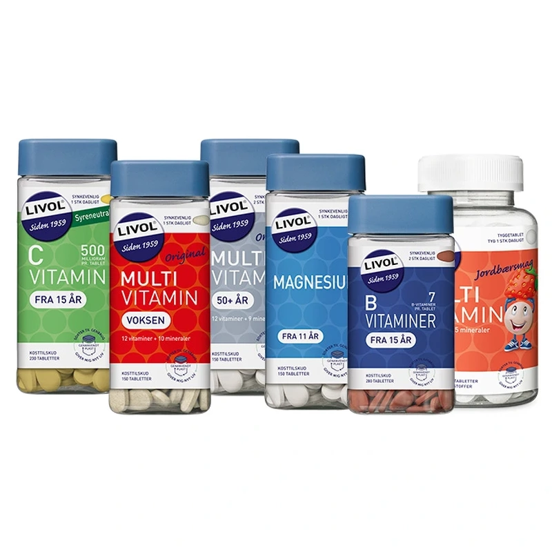 Se 2 x Livol Vitamins - Vælg Variant hos NiceHair.dk
