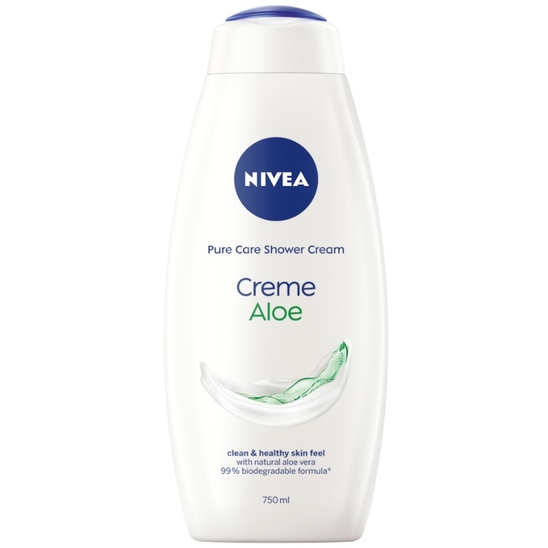 Nivea Pure Care Shower Cream 750 ml - Creme Aloe Vera thumbnail