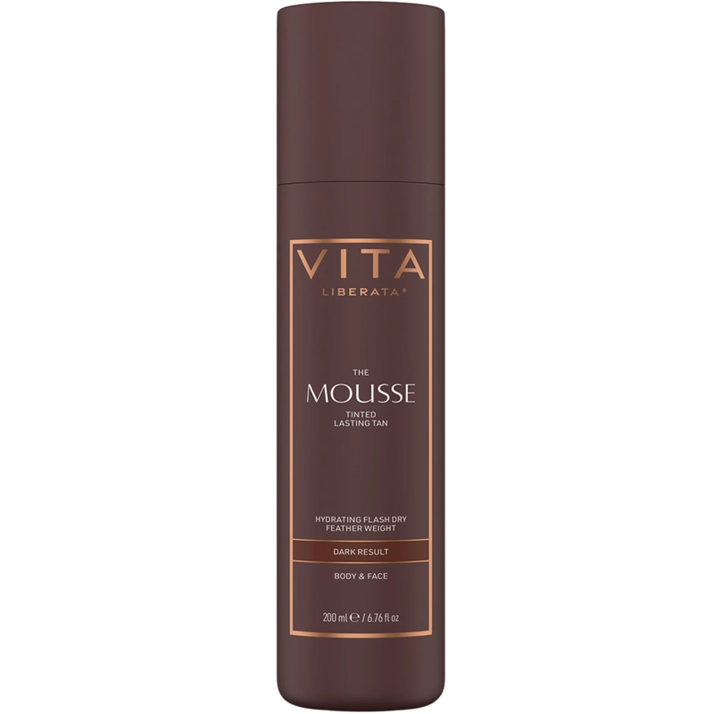 Vintilbud Vita Liberata Tinted Tanning Mousse 200 ml Dark køb billig
