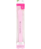 Brushworks Pastel Coloured Nail Files 4 Pieces