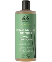 Urtekram Blown Away Intense Moisture Shampoo Wild Lemongrass 500 ml 