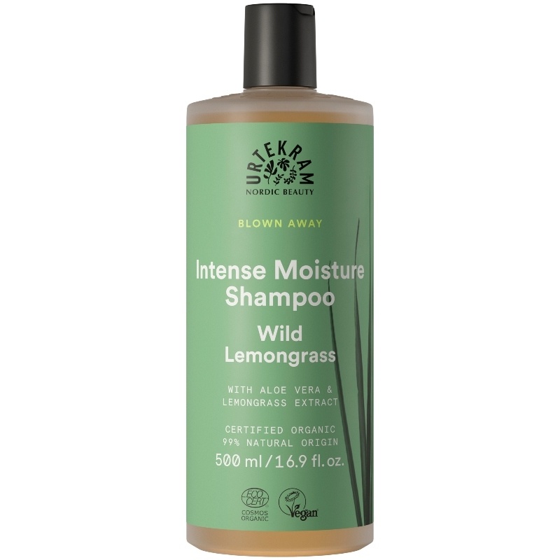 Urtekram Blown Away Intense Moisture Shampoo Wild Lemongrass 500 ml thumbnail