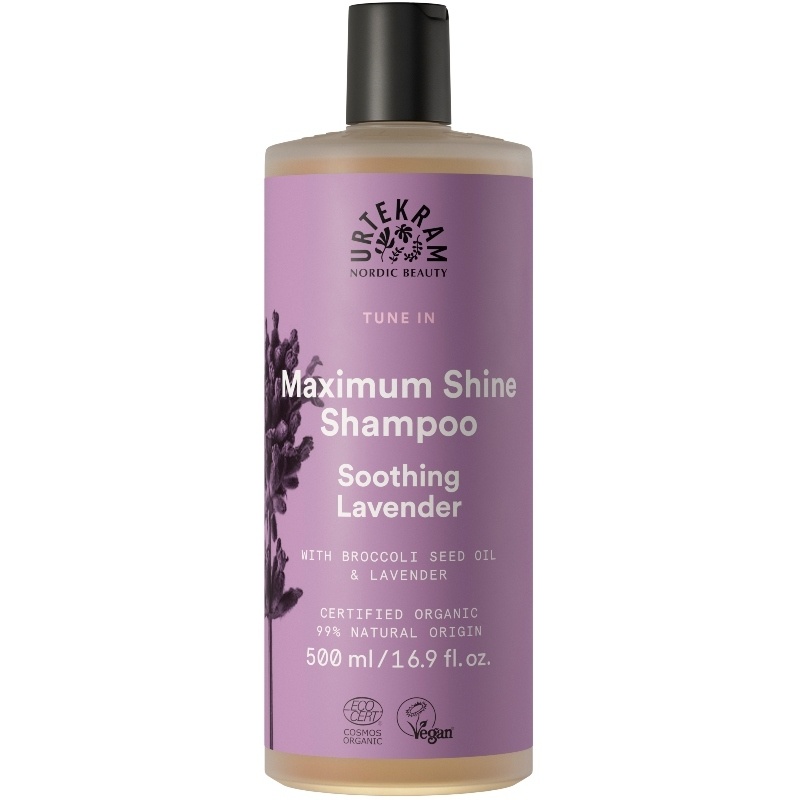 Urtekram Tune In Maximum Shine Shampoo Soothing Lavender 500 ml thumbnail