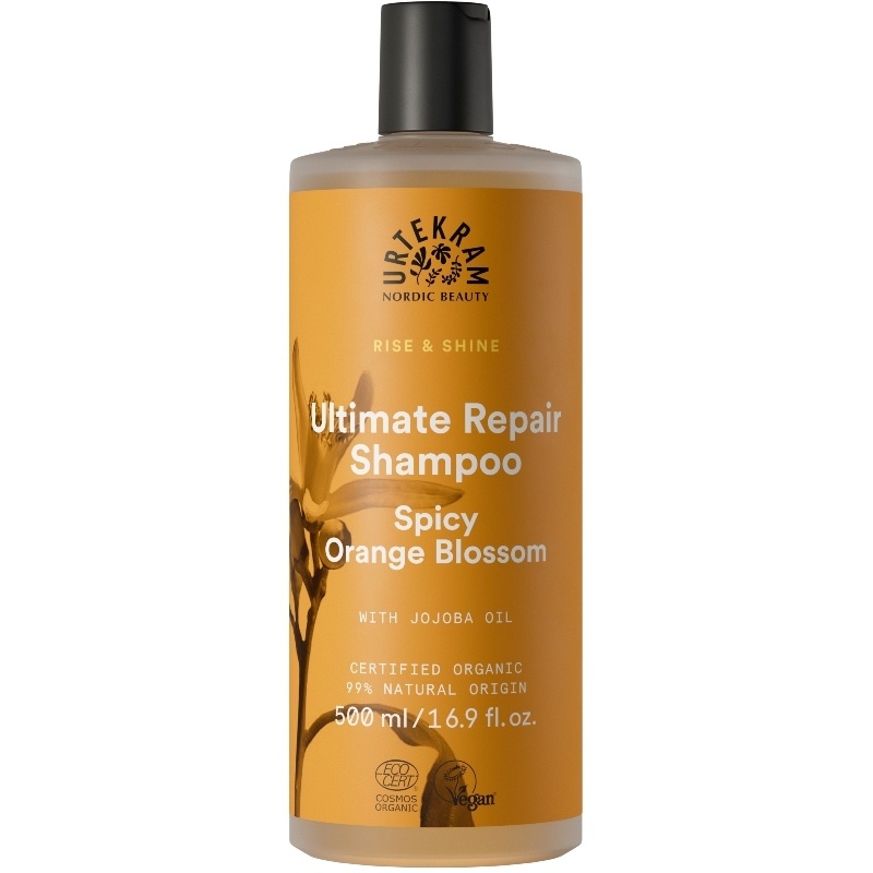 Urtekram Rise & Shine Ultimate Repair Shampoo Spicy Orange Blossom 500 ml thumbnail