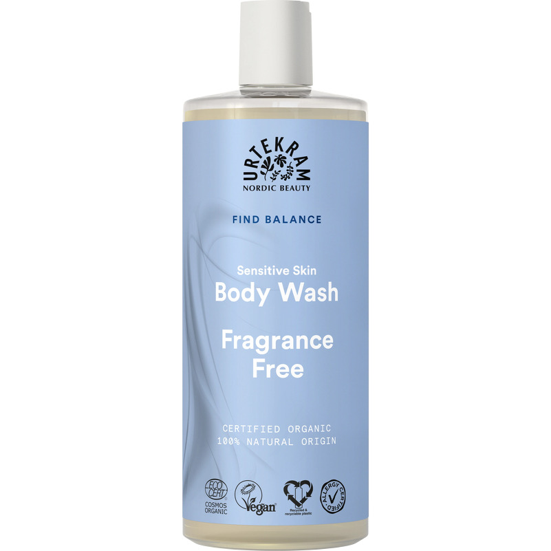 Urtekram Find Balance Body Wash Fragrance Free 500 ml