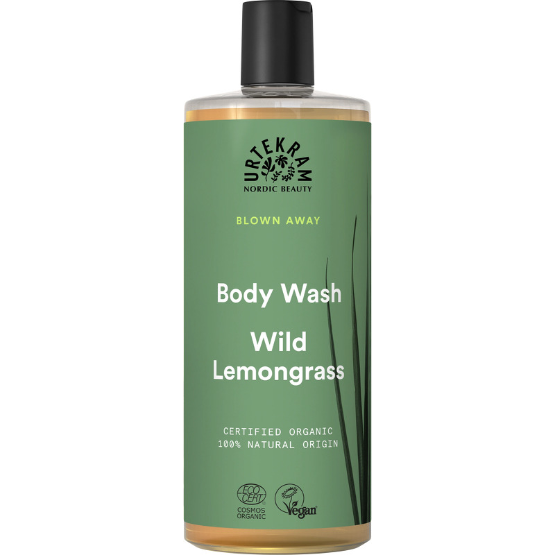 Urtekram Blown Away Body Wash Wild Lemongrass 500 ml