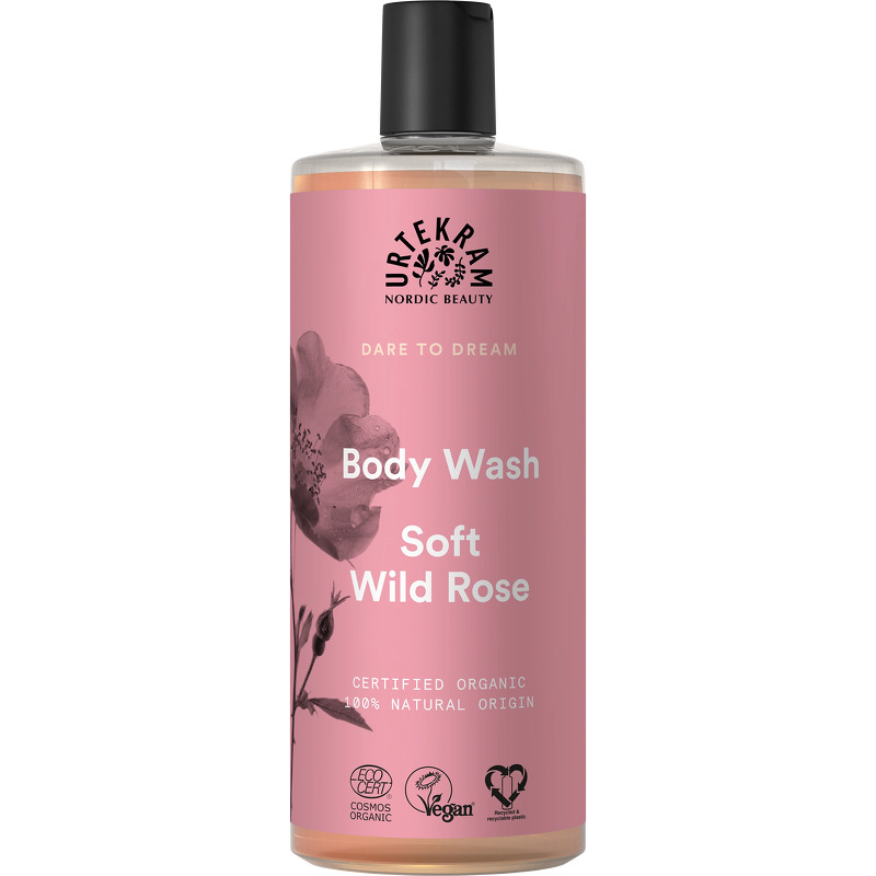Urtekram Dare To Dream Body Wash Soft Wild Rose 500 ml